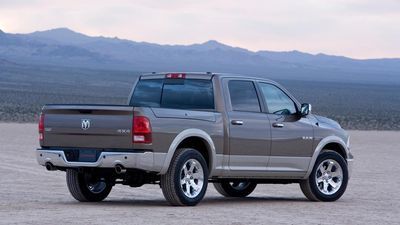 Image for story: Ram pickups recalled to fix rusting fuel tank strap