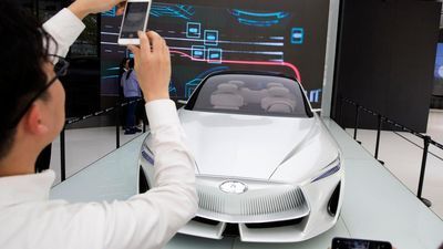 Image for story: China auto show highlights industry's electric ambitions