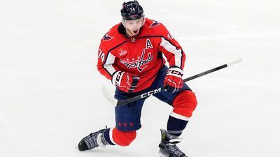 Image for story: Vanessa Carlton helps Capitals' John Carlson celebrate reaching milestone of 1,000 games