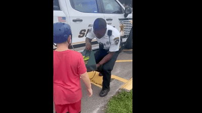 Image for story: VIDEO: Florida deputies give 6-year-old boy with autism a special birthday surprise