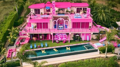 Image for story: Barbie's Malibu DreamHouse available to rent on Airbnb, with a twist