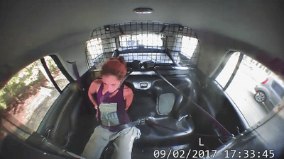 Image for story: Police: Woman in Texas escapes handcuffs, steals police car