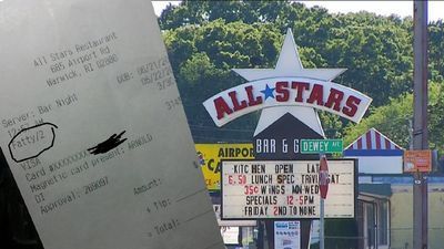 Image for story: Restaurant server fired for calling customer 'fatty' on receipt 