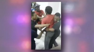 Image for story: VIDEO: Brawl breaks out at Macon church meeting