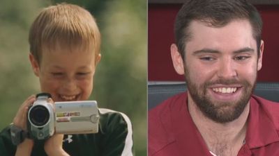 Image for story: Beyond the Game: Real-life kid from 'The Blind Side' now works for Arkansas football