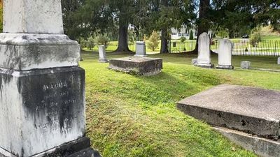 Image for story: A window to the deceased: Vermont doctor buried with window to his coffin due to phobia