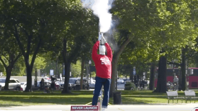 Image for story: WATCH: Explosive fireworks safety presentation in Washington, DC