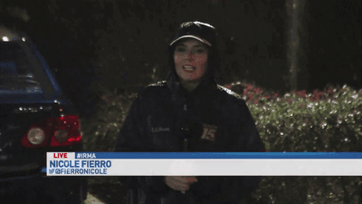 Image for story: WATCH: Hotel loses power during reporter's live shot