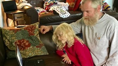 Image for story: Laptop with late mother's video messages to 4-year-old daughter returned one month later