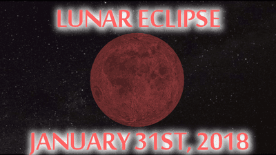 Image for story: January ends with a total lunar eclipse; will we see it?