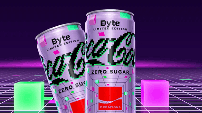 Image for story: Taste the 'metaverse' in Coca-Cola's new pixel-flavored soda