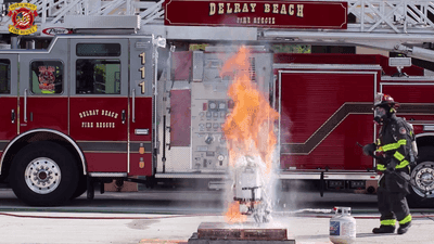 Image for story: WATCH: Fire department releases video on 'what not to do' while frying Thanksgiving turkey