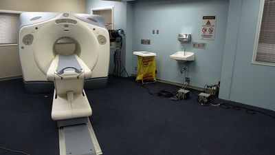 Image for story: MRI magnet triggers concealed handgun, shoots woman in buttocks: Report