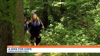 Image for story: Paralyzed woman determined to finish entire Appalachian Trail