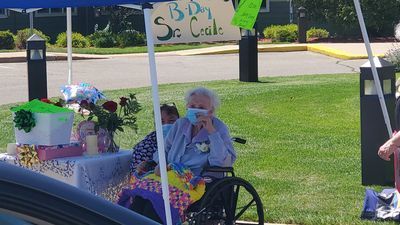 Image for story: Nun celebrates 100th birthday from Ascension Borgess assisted living center