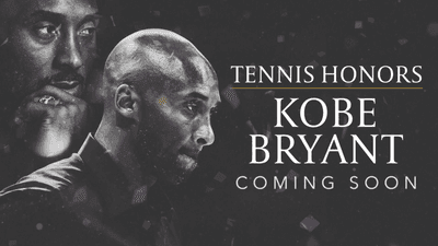 Image for story: The tennis community and its players celebrate the life and career of Kobe Bryant