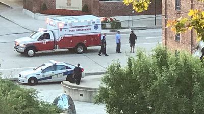 Image for story: Couple attacked by man with umbrella while taking engagement photos in Baltimore