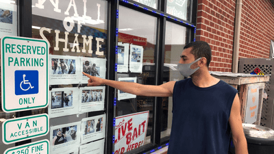 Image for story: Suspected shoplifters inducted into store's 'Wall of Shame'