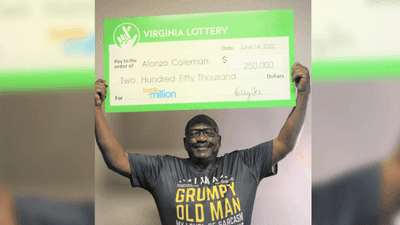 Image for story: Man wins $250K lottery prize using numbers he saw in a dream