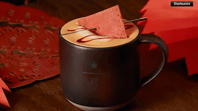 Image for story: Starbucks releases pork-flavored latte inspired by Lunar New Year