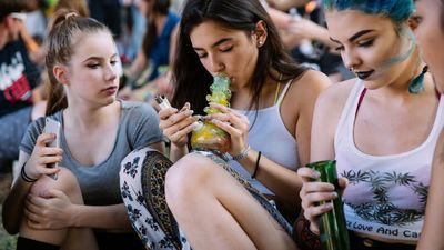 Image for story: Photos | Seattle lights up for the 25th Annual Hempfest