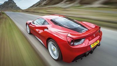 Image for story: Silent-running Ferrari likely packs new hybrid powertrain