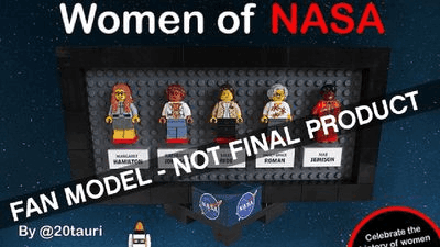 Image for story: 'Women of NASA' LEGO set to feature 'Hidden Figures' inspiration