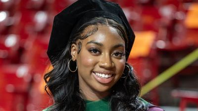 Image for story: 'Something so rare and unique': 17-year-old girl graduates with doctoral degree