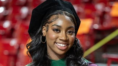 Image for story: 'Something so rare and unique': 17-year-old girl graduates with doctoral degree