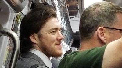 Image for story: Capitals' T.J. Oshie and Matt Niskanen took the Metro to Game 3 of the Stanley Cup Final