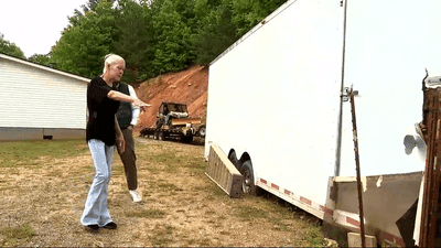 Image for story: 'Trouble' bear breaks into truck and home leaving woman bearly coping