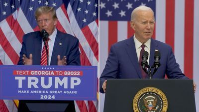 Image for story: Biden tells Howard Stern he's 'happy to debate' Trump, Trump says he's ready