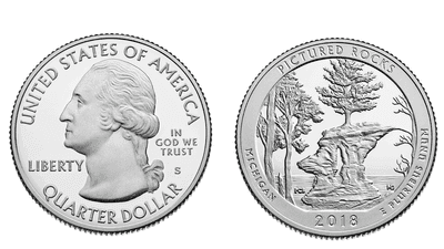 Image for story: Pictured Rocks quarter to be released next month 