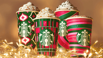 Image for story: Starbucks enters into the holiday spirit with new drink, cups