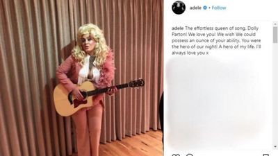 Image for story: Adele pays tribute to Dolly Parton, transforms into country star