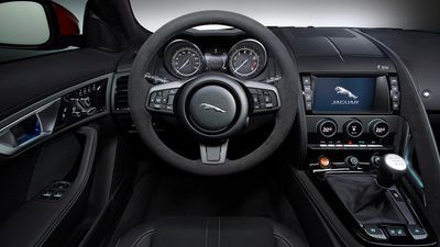 Image for story: Jaguar F-Type kicks the stick-shift option