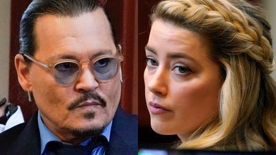 Image for story: 'Schitt's Creek' actress apologizes for Johnny Depp and Amber Heard Halloween costume