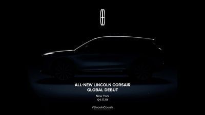 Image for story: Lincoln to introduce Corsair at New York Auto Show