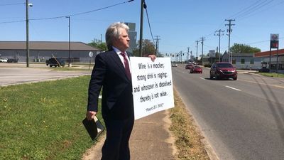 Image for story: Pastor: It's not fair 'wicked liquor stores' can stay open, churches encouraged to close