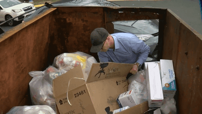 Image for story: Dumpsters: A merchandise mecca and sign of America&rsquo;s wastefulness