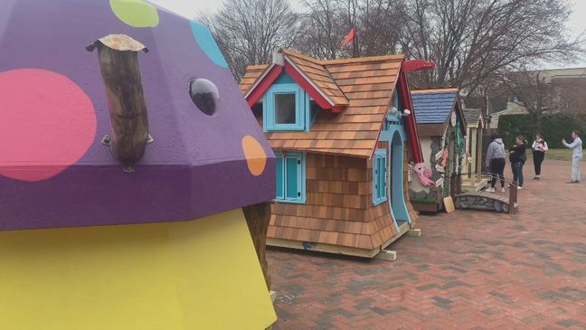 Five dream playhouses were built for five children with life-threatening illnesses. (WJAR){&nbsp;}