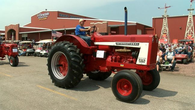 JUNE 16, 2023: Farmall, Case IH, International Harvester, McCormick and more -- tractor lovers who bleed red gather in Grand Island, Nebraska for the Red Power Roundup (Photo Credit: NTV News)