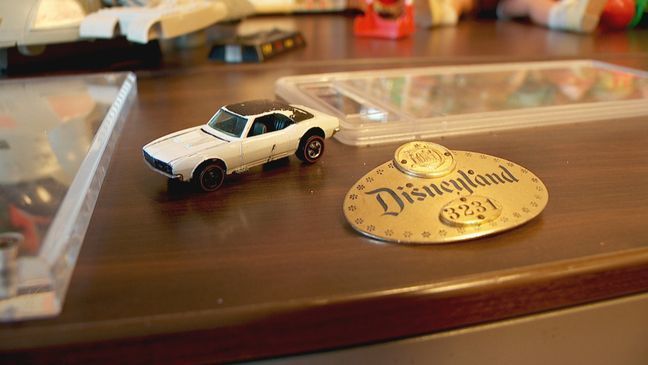 Disney expert Joel Magee for 'Pawn Stars' scores big on Salt Lake City vintage toys. This photo features a Hot Wheels car (KUTV)