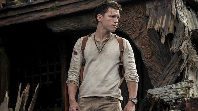 Nathan Drake (Tom Holland) in Columbia Pictures' UNCHARTED. (Photo: Sony Pictures){&nbsp;}