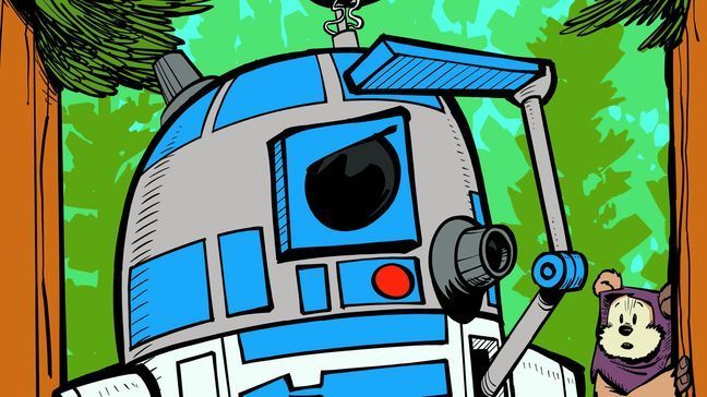 Star Wars: R2-D2 is Lost (Photo: Lucasfilm Press)