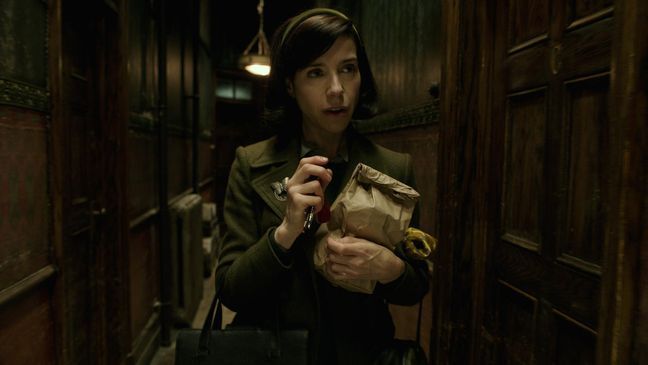 Sally Hawkins in the film "THE SHAPE OF WATER." (Photo by Kerry Hayes. © 2017 Twentieth Century Fox Film Corporation All Rights Reserved)