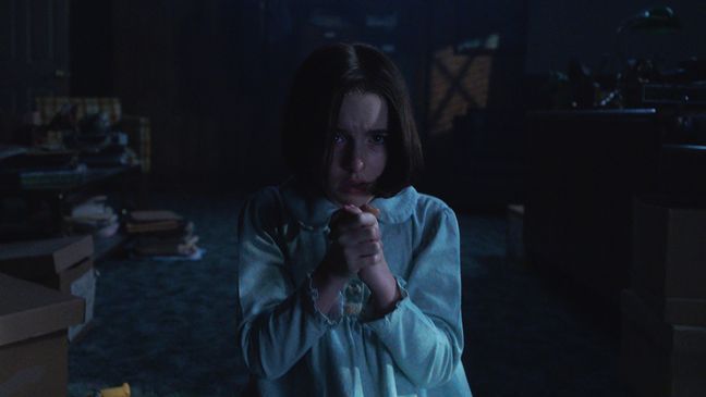 MCKENNA GRACE as Judy Warren in New Line Cinema’s horror film “ANNABELLE COMES HOME,” a Warner Bros. Pictures release. (Photo: Warner Bros.)