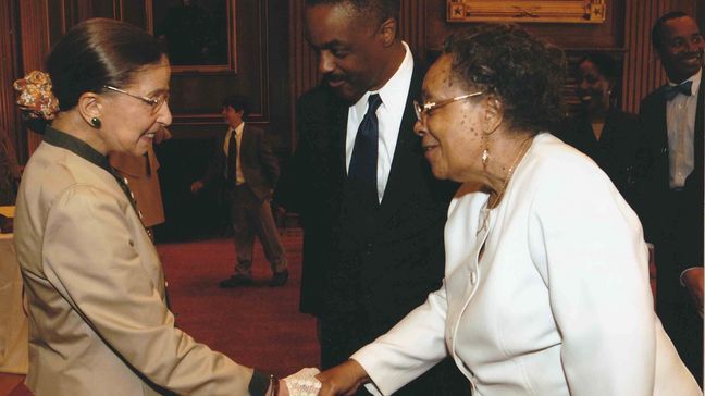 On Saturday, Lottie Mae Thomas Wright celebrated her 100th birthday. (Photo credit: Carl Jeffrey Wright)