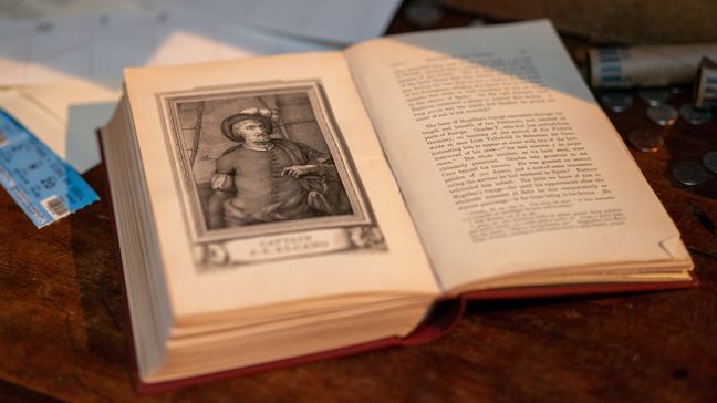 Magellan's Book in Columbia Pictures' UNCHARTED.{&nbsp;}(Photo: Sony Pictures) 