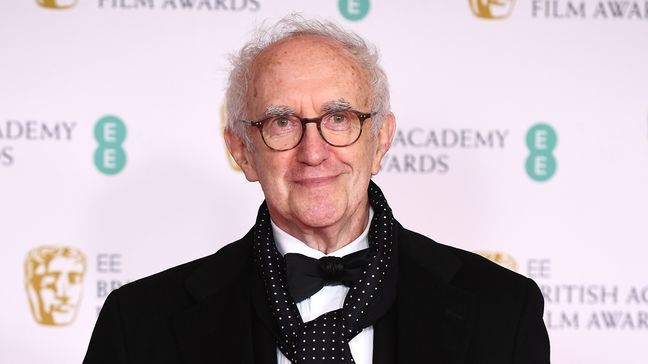 FILE - Awards Presenter Jonathan Pryce attends the EE British Academy Film Awards 2021 at the Royal Albert Hall on April 11, 2021 in London, England. (Photo by Jeff Spicer/Getty Images)